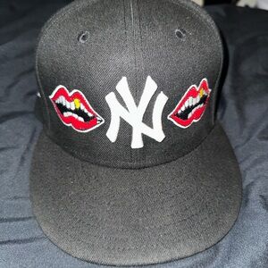 New Era Black Chrome Hearts Matty Boy Hat